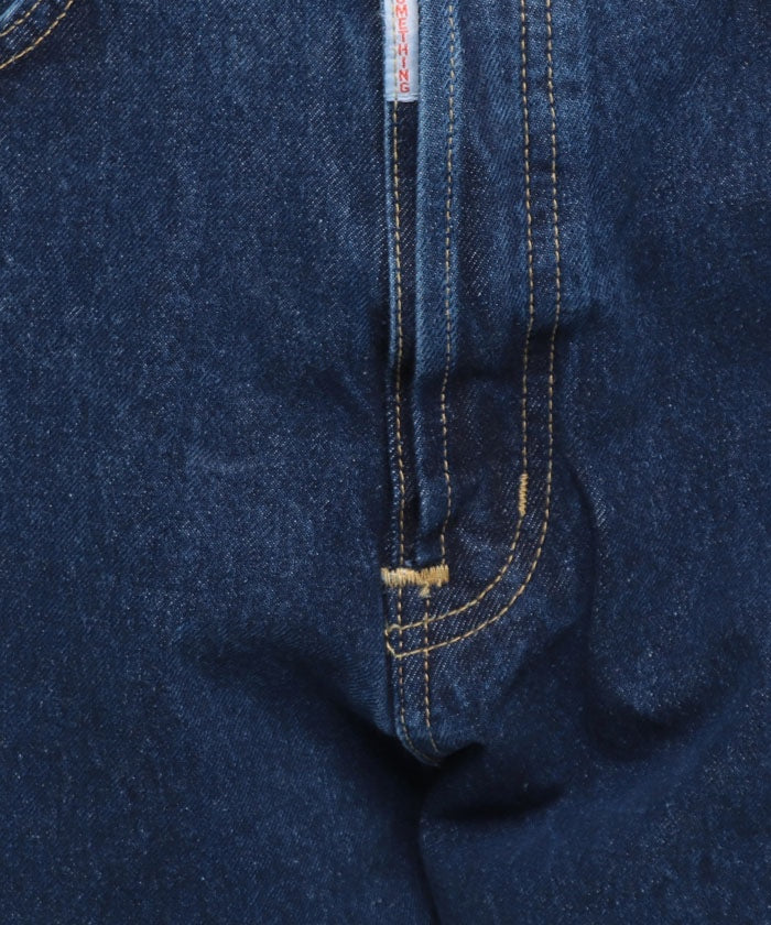 エドウィン EDWIN #SOMETHING WーFRONT   ROOMY SLIM STONEWAS