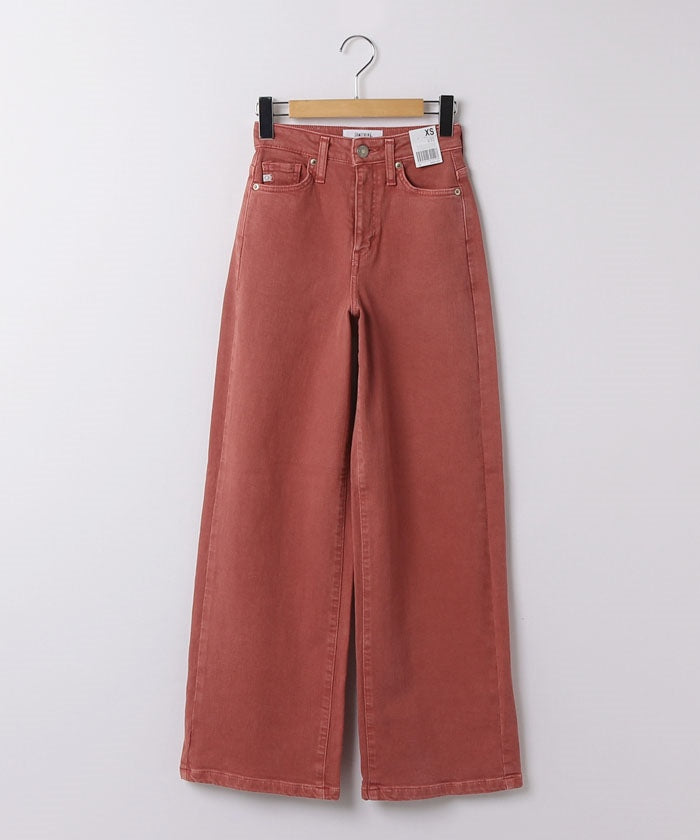 エドウィン EDWIN #SOMETHING LISA WIDE ORANGE RED,オレンジレッド