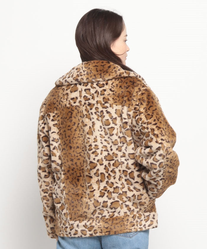 エドウィン EDWIN #SOMETHING FUR JACKETREOPARD