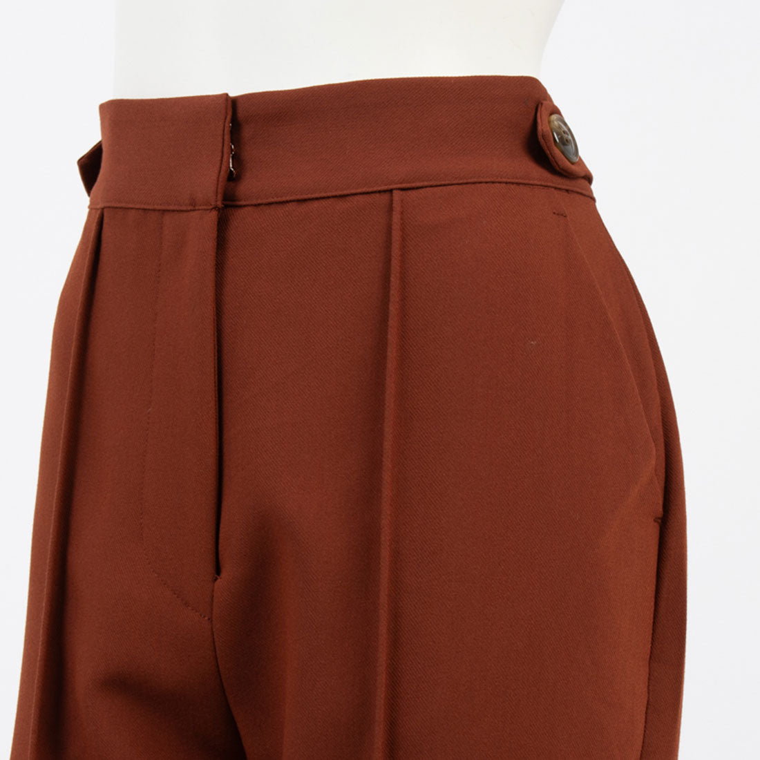 エディスト クローゼット EDIST. CLOSET センタープレスストレートパンツ