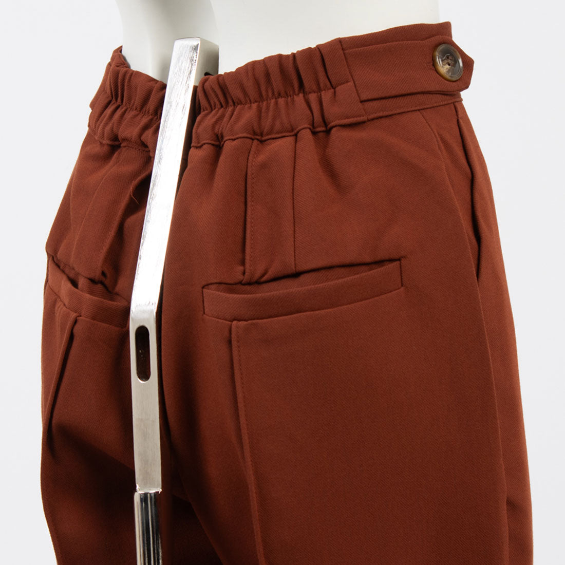 エディスト クローゼット EDIST. CLOSET センタープレスストレートパンツ