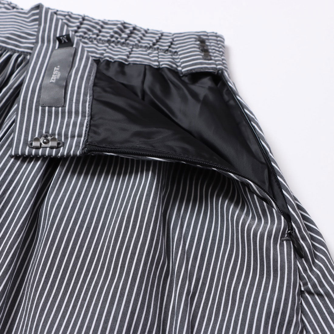エディスト クローゼット EDIST. CLOSET ストライプフレアースカート