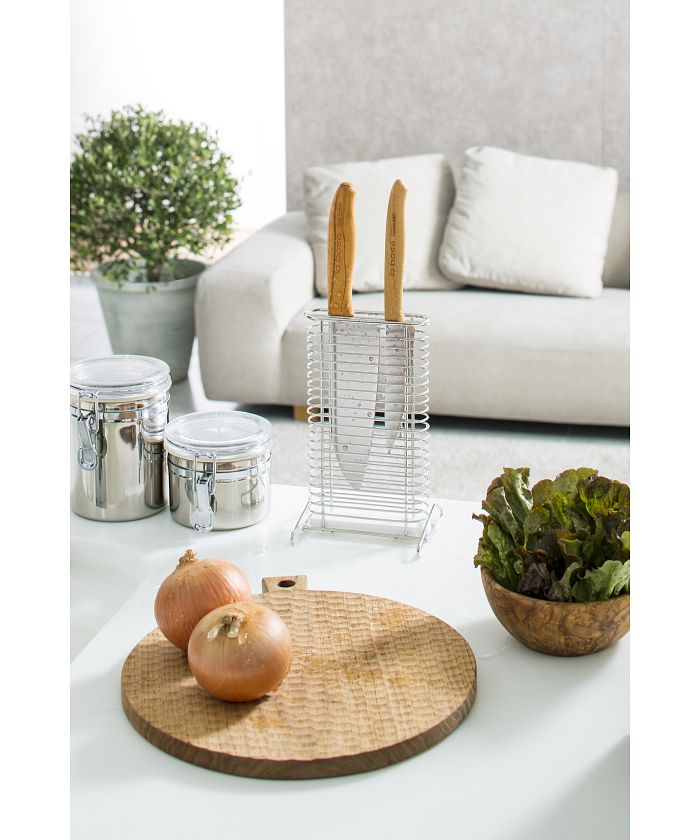 プリュファン PluFaim 珪藻土+wire 包丁スタンド【返品不可商品】