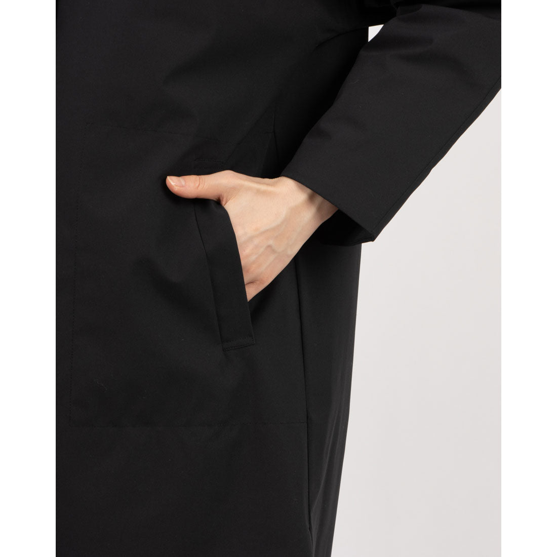 EGLANTINE No-Collar Padded Coat