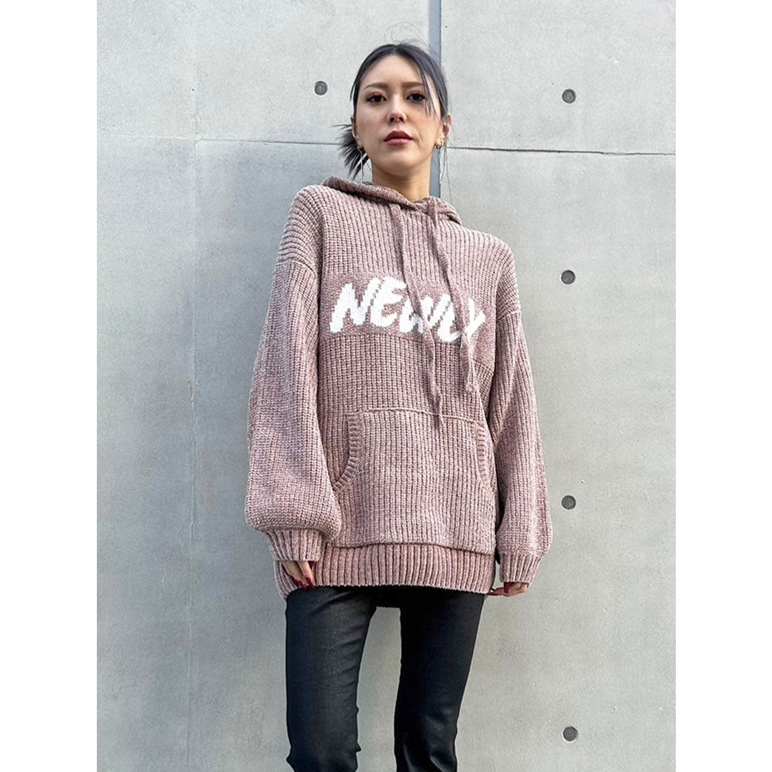 エゴイスト EGOIST NEWLYモールニットトップ （PINK） PINK
