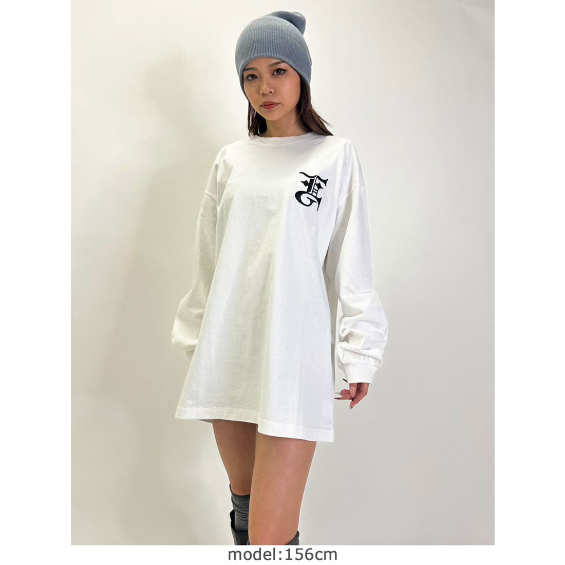 エゴイスト EGOIST BIG EG刺繍ユニセックスロンT （WHITE） WHITE