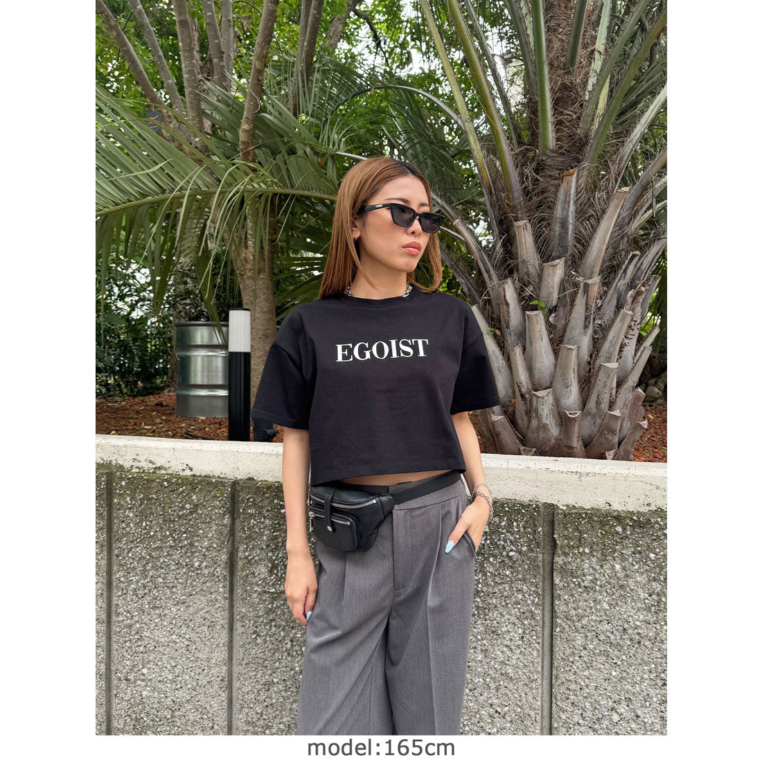 エゴイスト EGOIST EGOIST刺繍Tシャツ （BLACK） BLACK