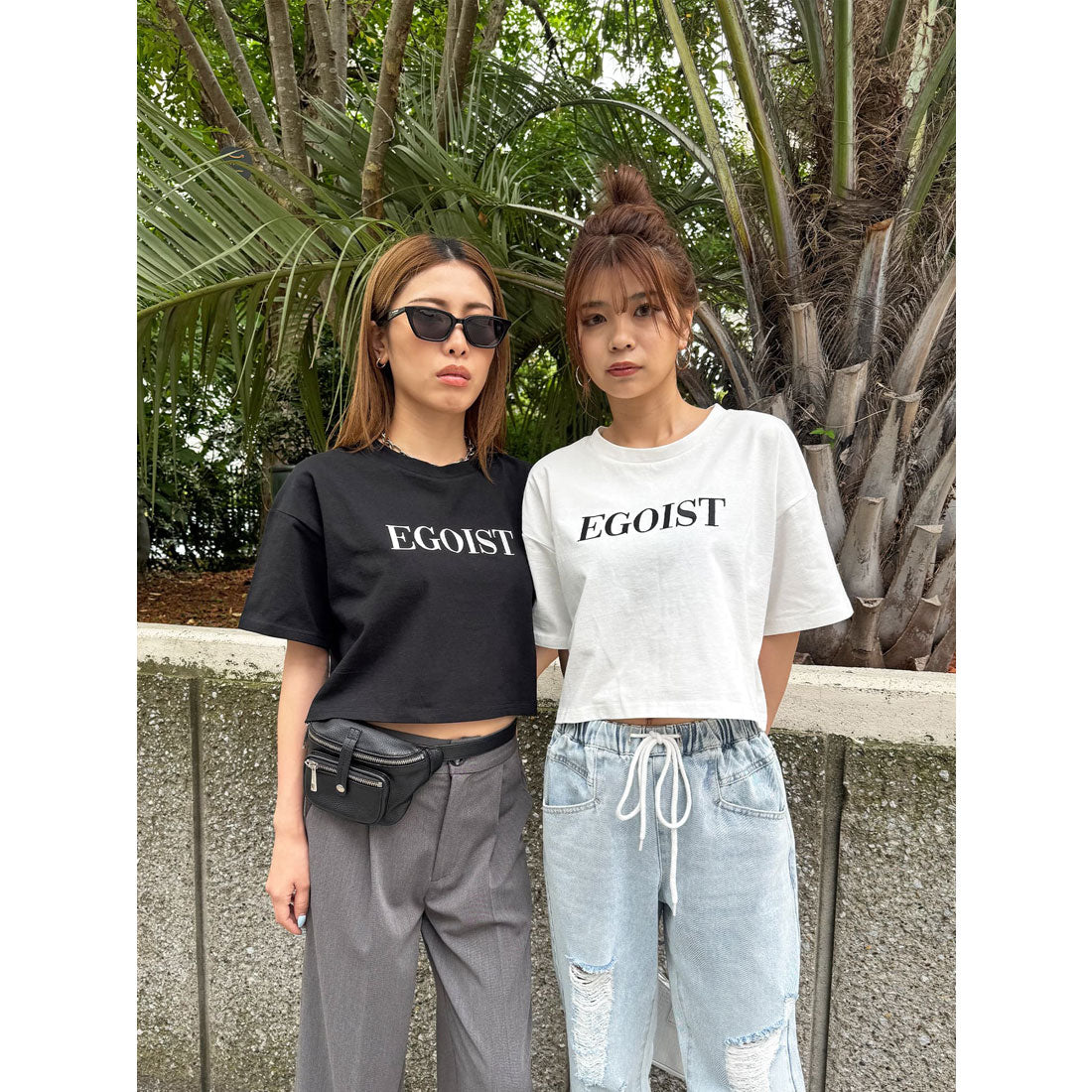 エゴイスト EGOIST EGOIST刺繍Tシャツ （BLACK） BLACK