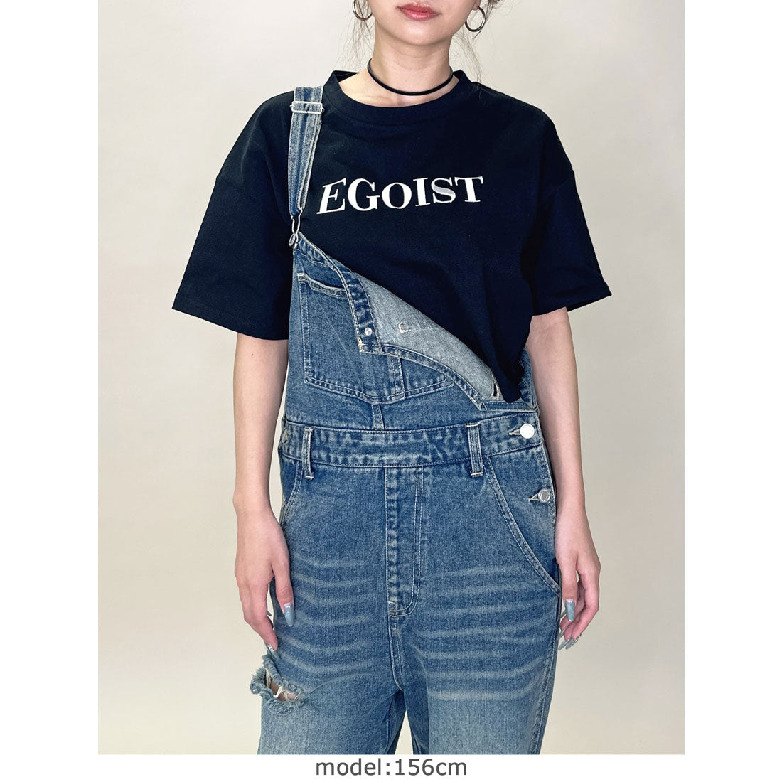 エゴイスト EGOIST EGOIST刺繍Tシャツ （BLACK） BLACK