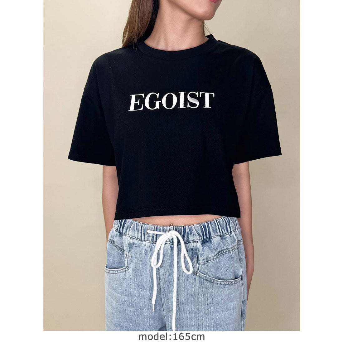 エゴイスト EGOIST EGOIST刺繍Tシャツ （BLACK） BLACK