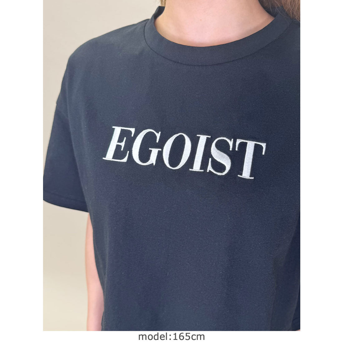 エゴイスト EGOIST EGOIST刺繍Tシャツ （BLACK） BLACK