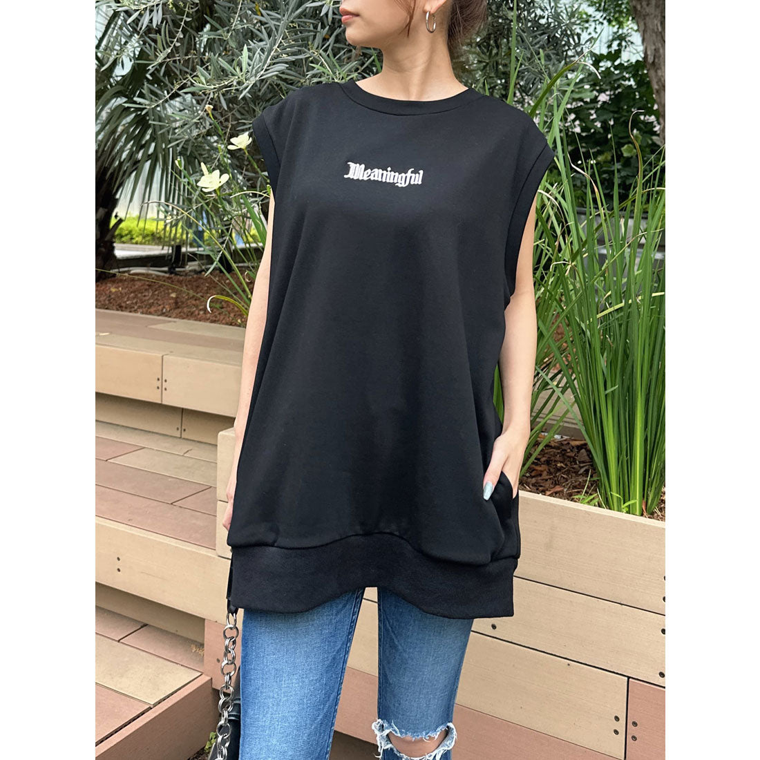 エゴイスト EGOIST オーバータンクトップ （BLACK） BLACK