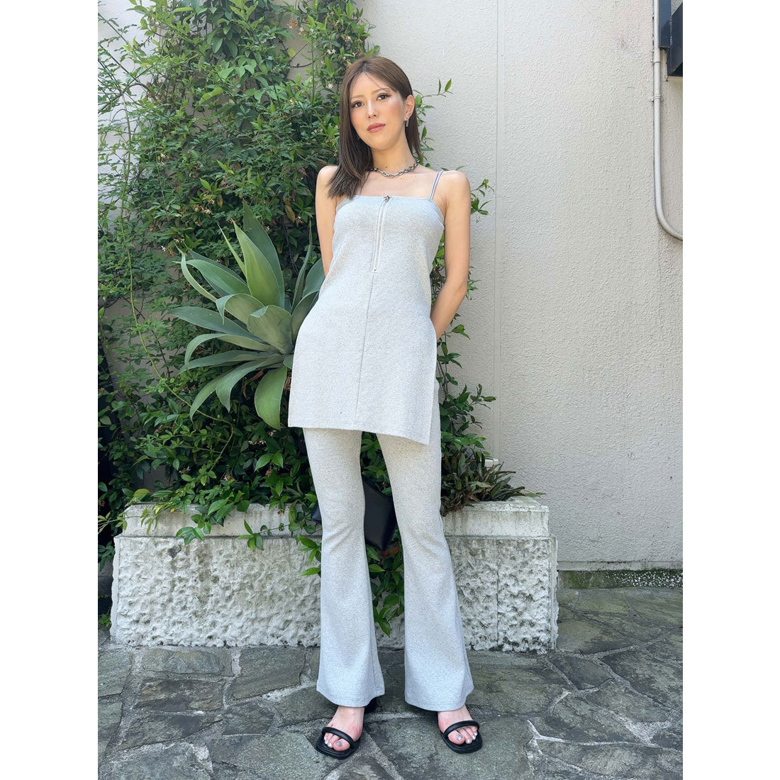 エゴイスト EGOIST カットリブセットアップ （GRAY） GRAY