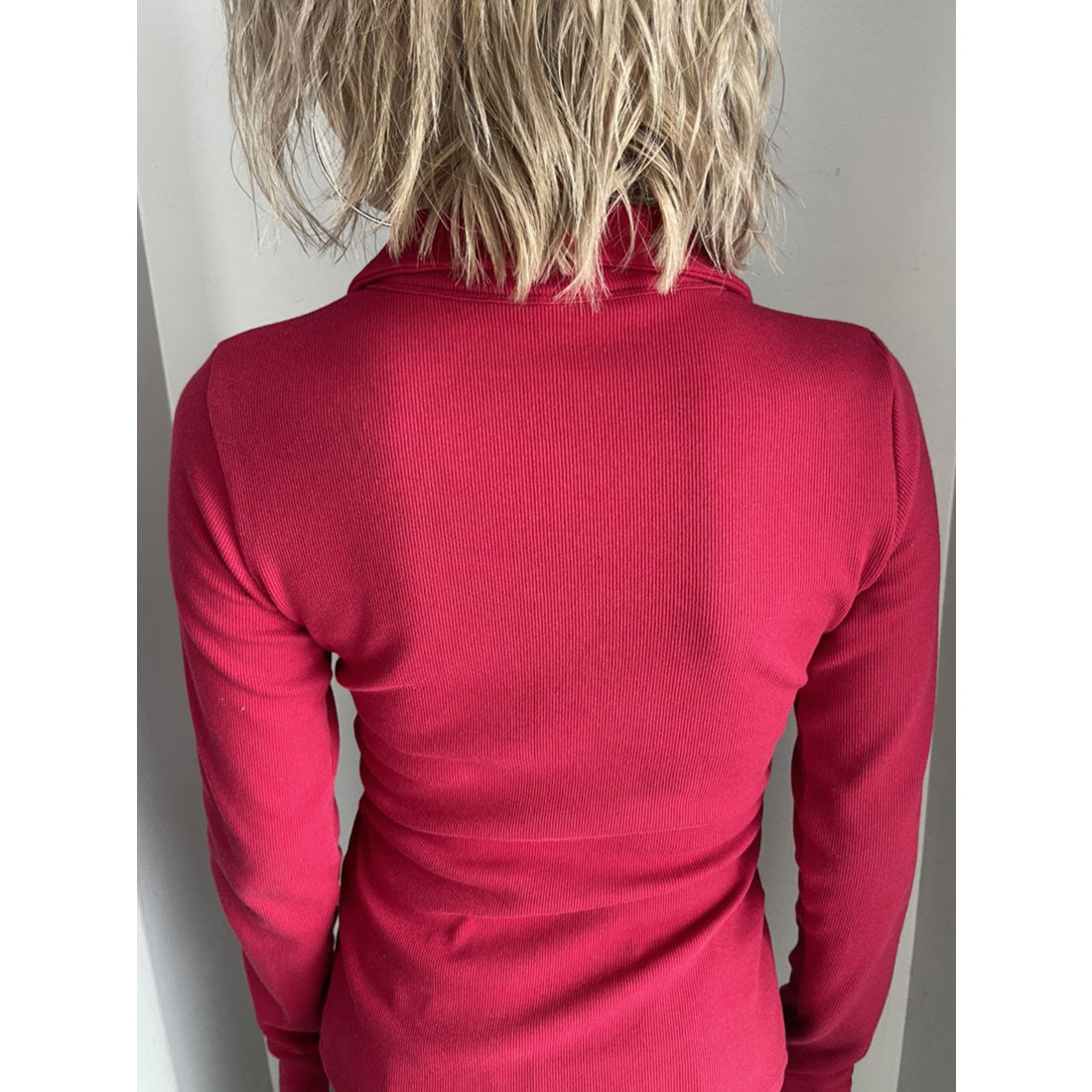 エゴイスト EGOIST 衿付フロント釦トップス （RED） RED