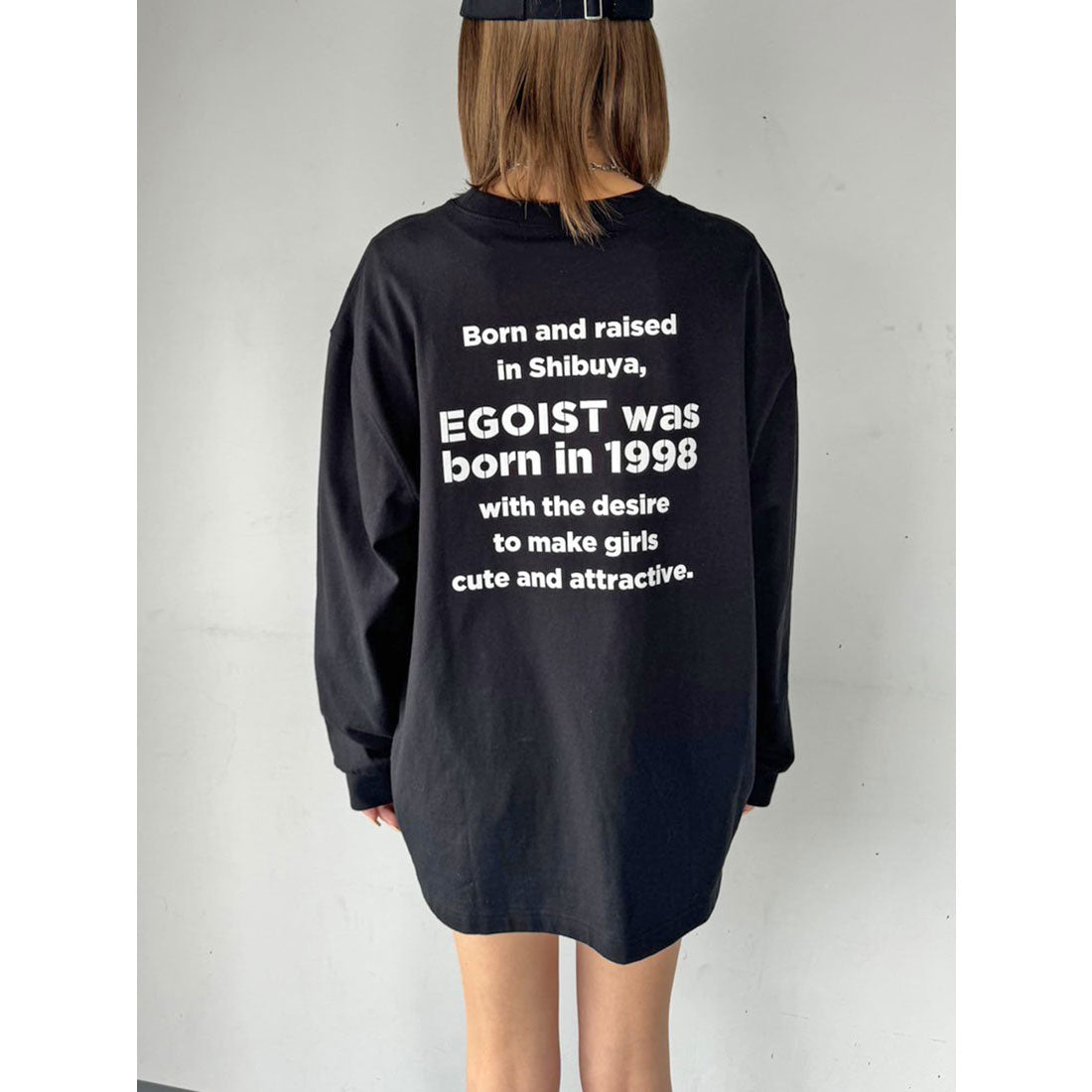 エゴイスト EGOIST BackプリントロンT （BLACK） BLACK