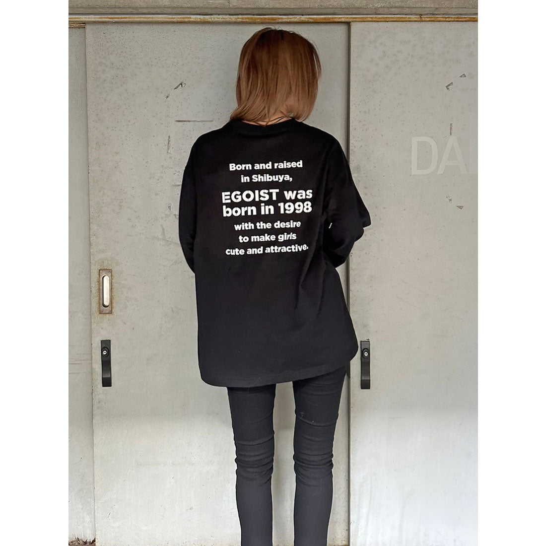 エゴイスト EGOIST BackプリントロンT （BLACK） BLACK