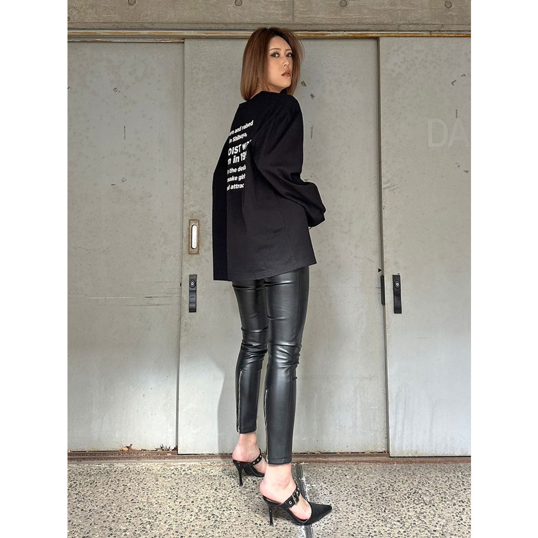 エゴイスト EGOIST BackプリントロンT （BLACK） BLACK