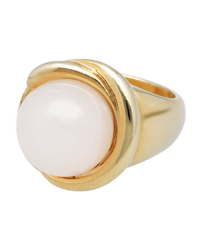eimy istoire eimy istoire milky white stone ring