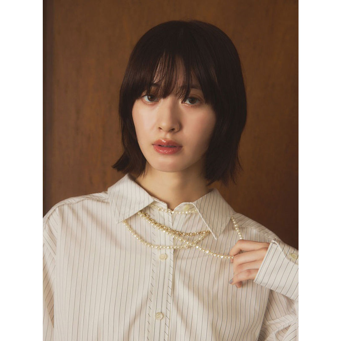 エイミーイストワール EIMY ISTOIRE メタルコンビパールネックレス （GOLD） GOLD