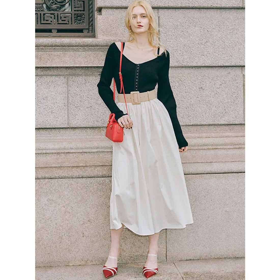 eimyistoire ベルト eimy istoire Square Buckle Color Belt