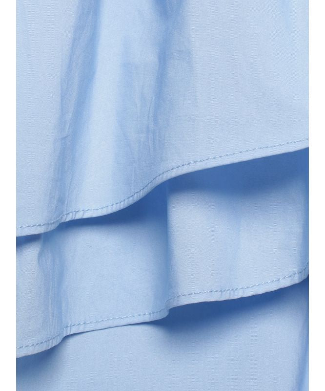 eimy istoire Double Frill Off-Shoulder Blouse