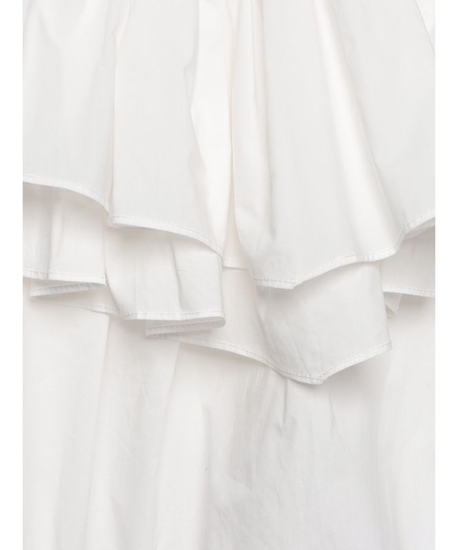 eimy istoire Double Frill Off-Shoulder Blouse