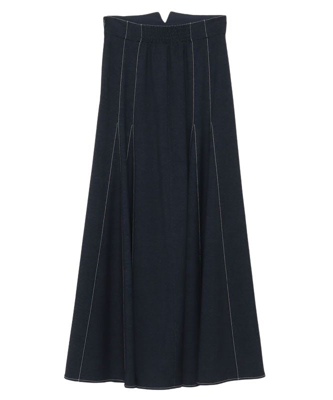 eimy istoire Cut Waist Denim Skirt