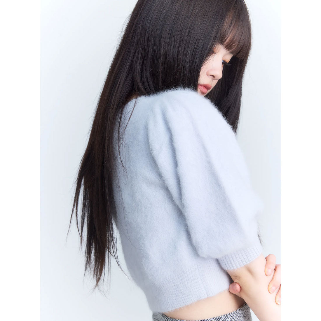 eimy istoire EIMY ISTOIRE FOX Knit Short Sleeve Pullover