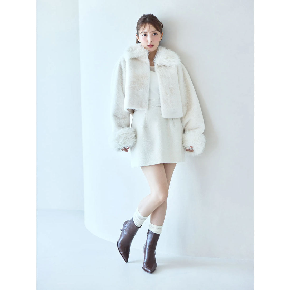 スリーブコンビファージャケット istoire eimy エイミーイストワール スリーブコンビファージャケット istoire eimy ジャケット・アウター