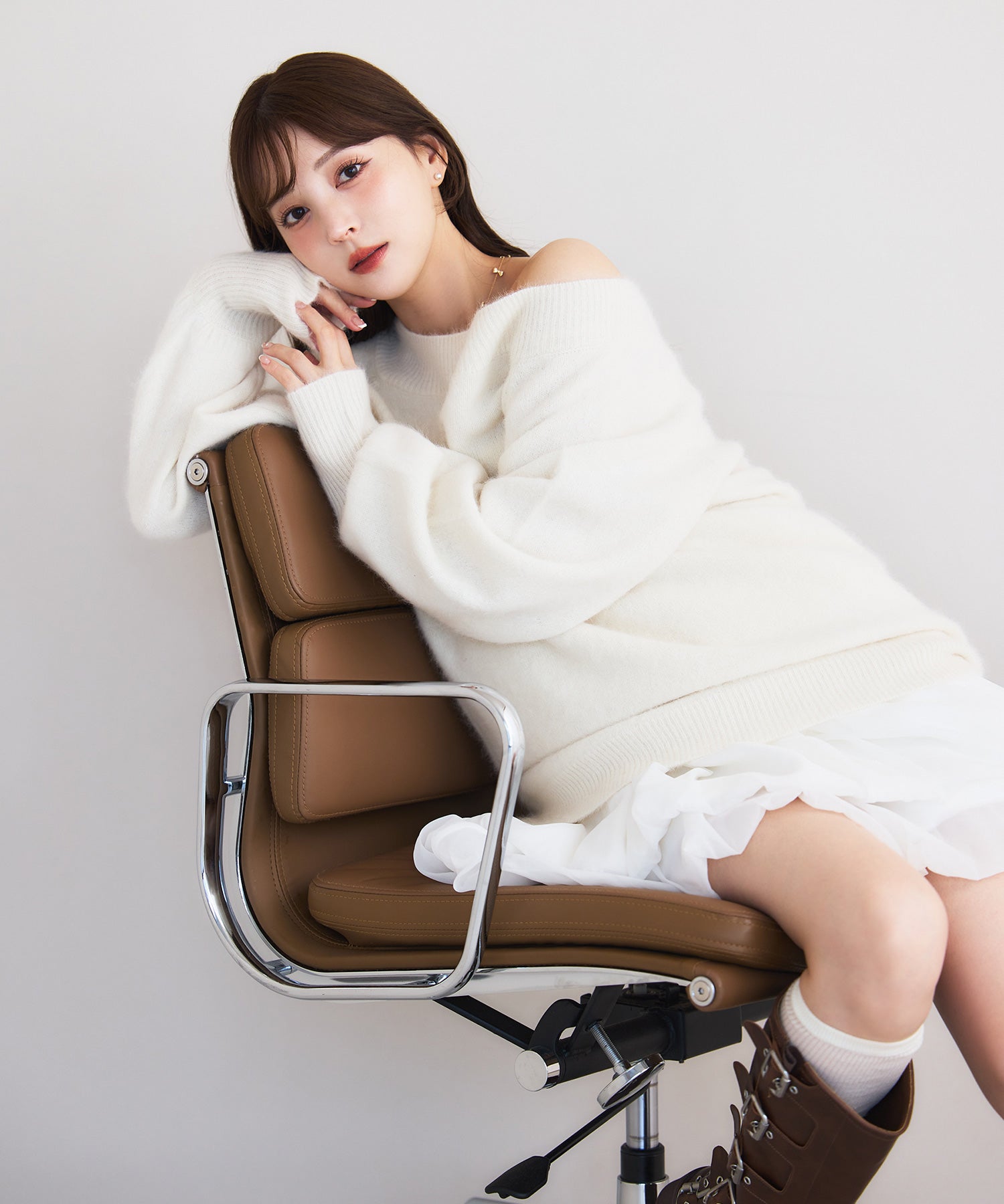 エイミーイストワール eimy istoire FOXニットOP