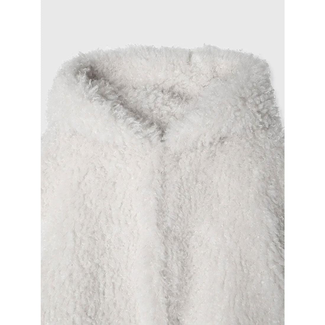 eimy istoire EIMY ISTOIRE French poodle fur hood jacket