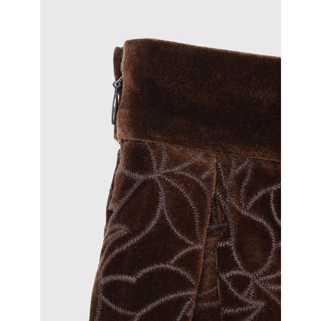 エイミーイストワール EIMY ISTOIRE ベロアカットワークスカート