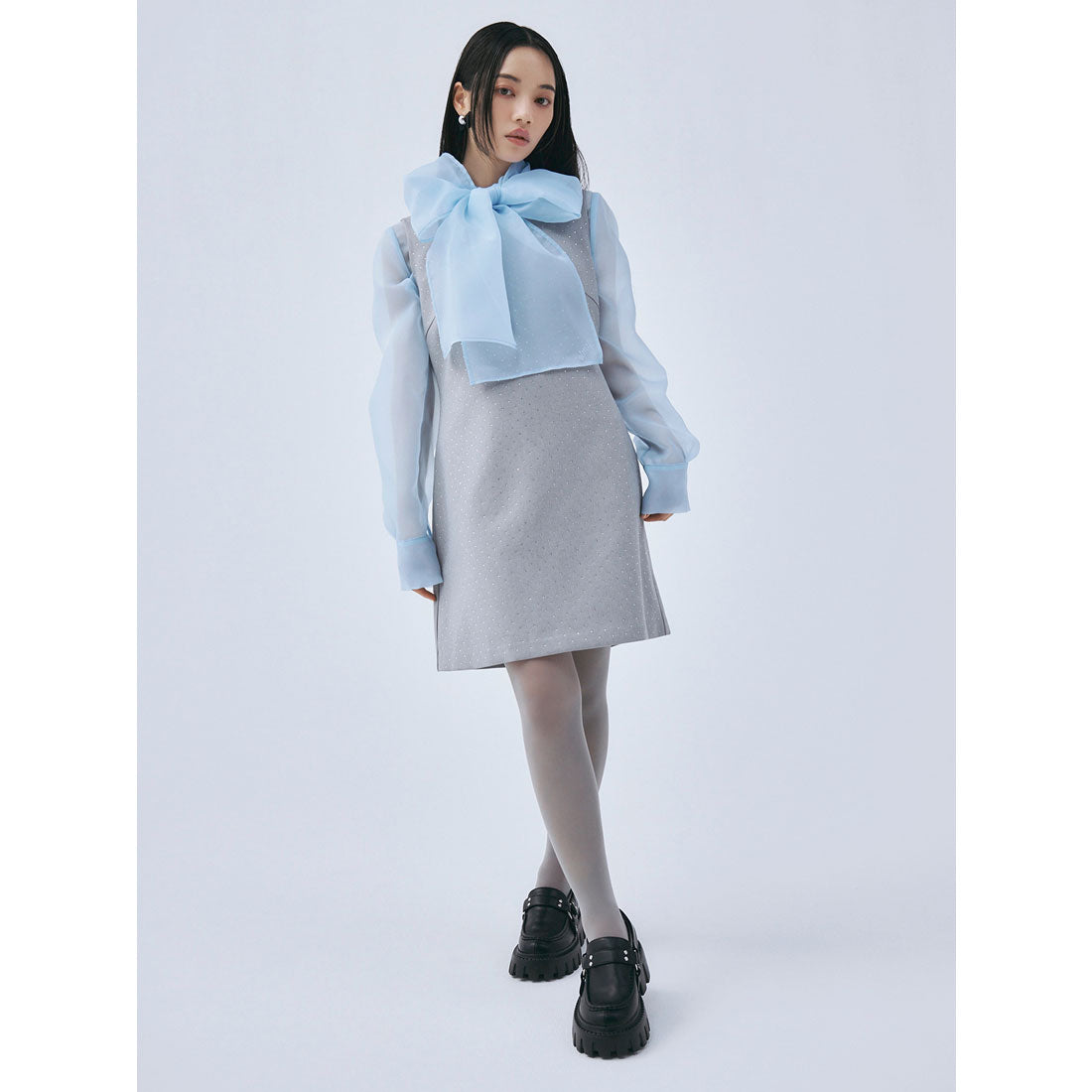 エイミーイストワール eimy istoire ボウタイシアーブラウス （WHITE） WHITE