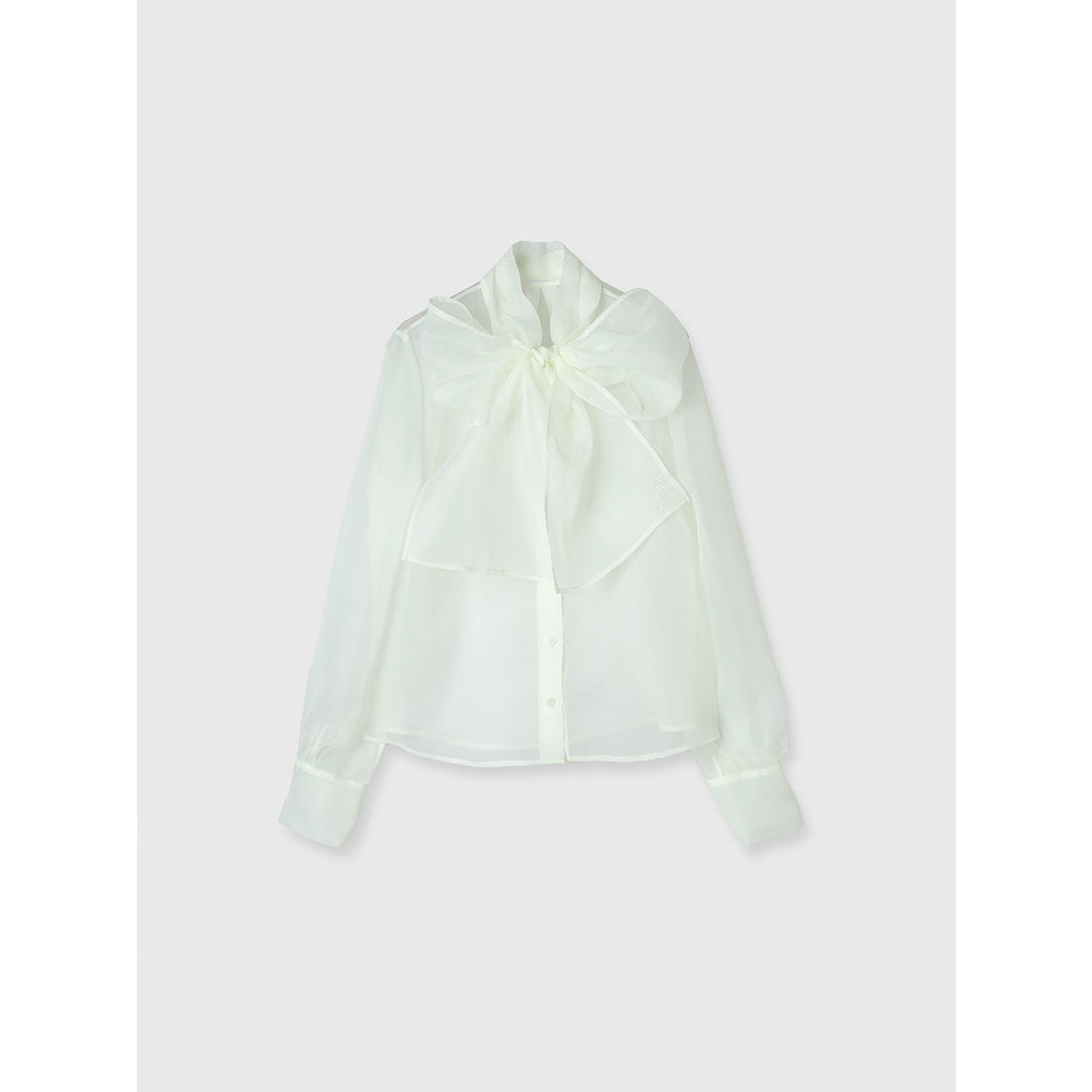 エイミーイストワール eimy istoire ボウタイシアーブラウス （WHITE） WHITE