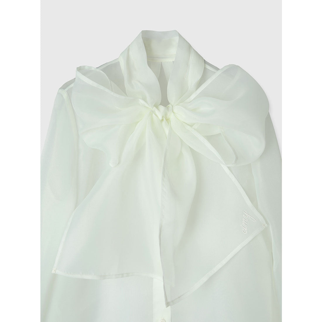 エイミーイストワール eimy istoire ボウタイシアーブラウス （WHITE） WHITE