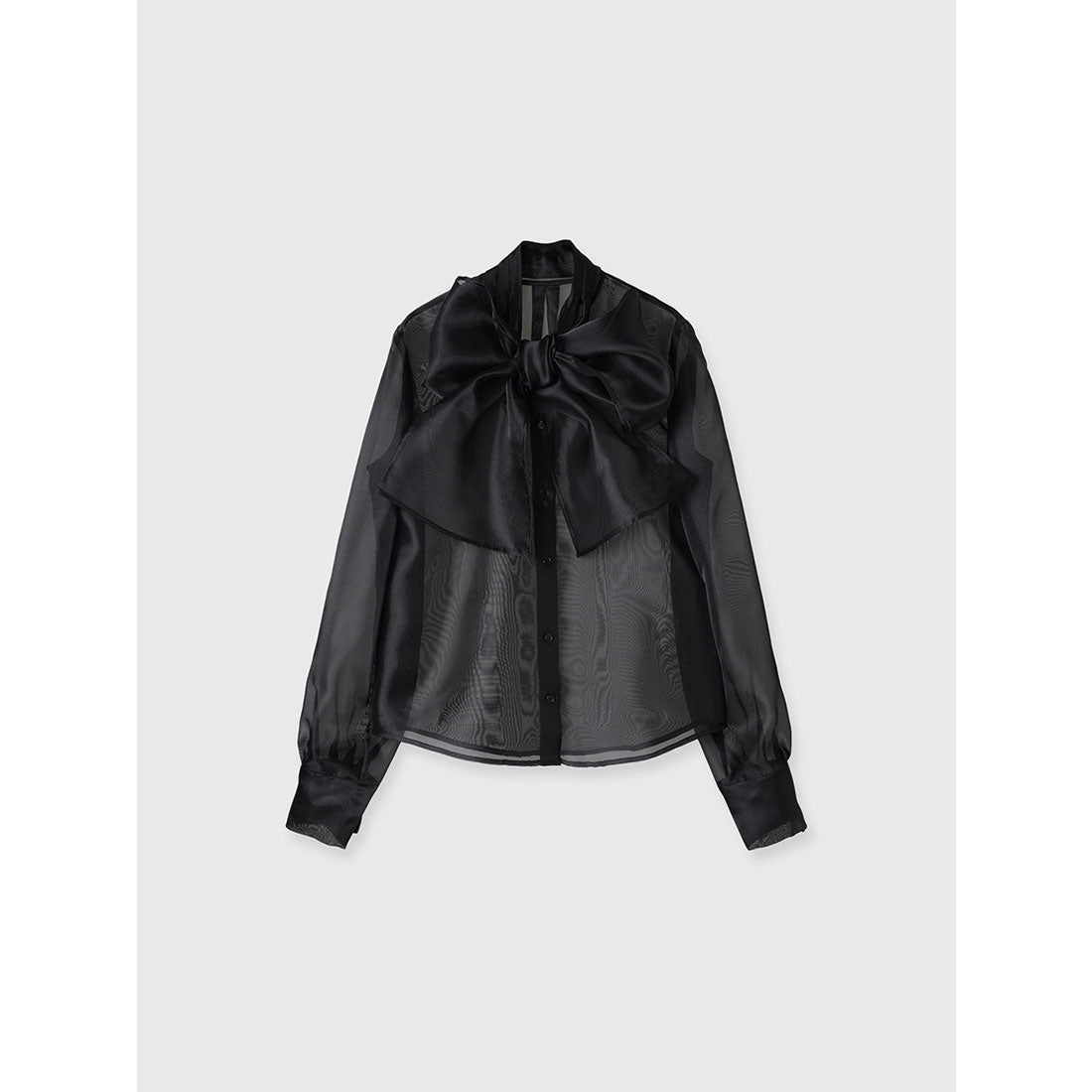 エイミーイストワール eimy istoire ボウタイシアーブラウス （BLACK） BLACK