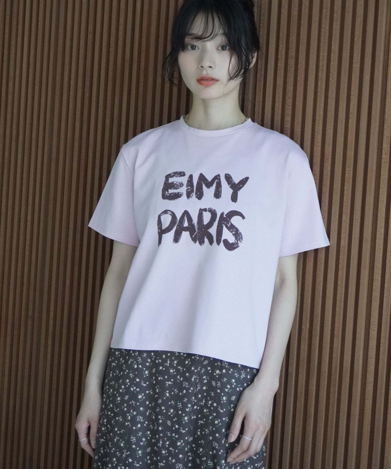 eimy istoire EIMY ISTOIRE Paint-style logo EIMY PARIS T-shirt