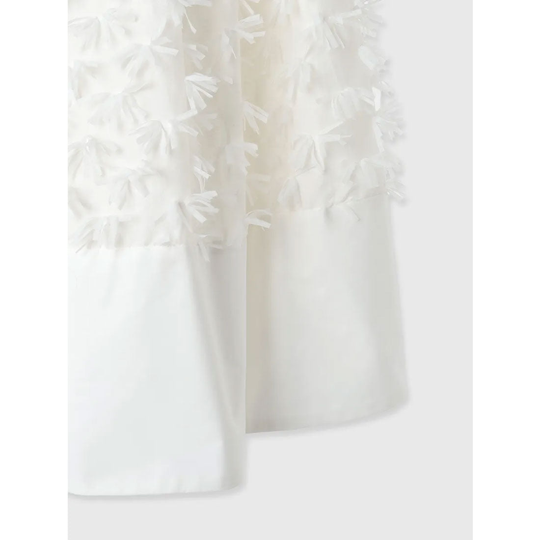 エイミーイストワール eimy istoire リボンクロスフレアスカート （WHITE） WHITE