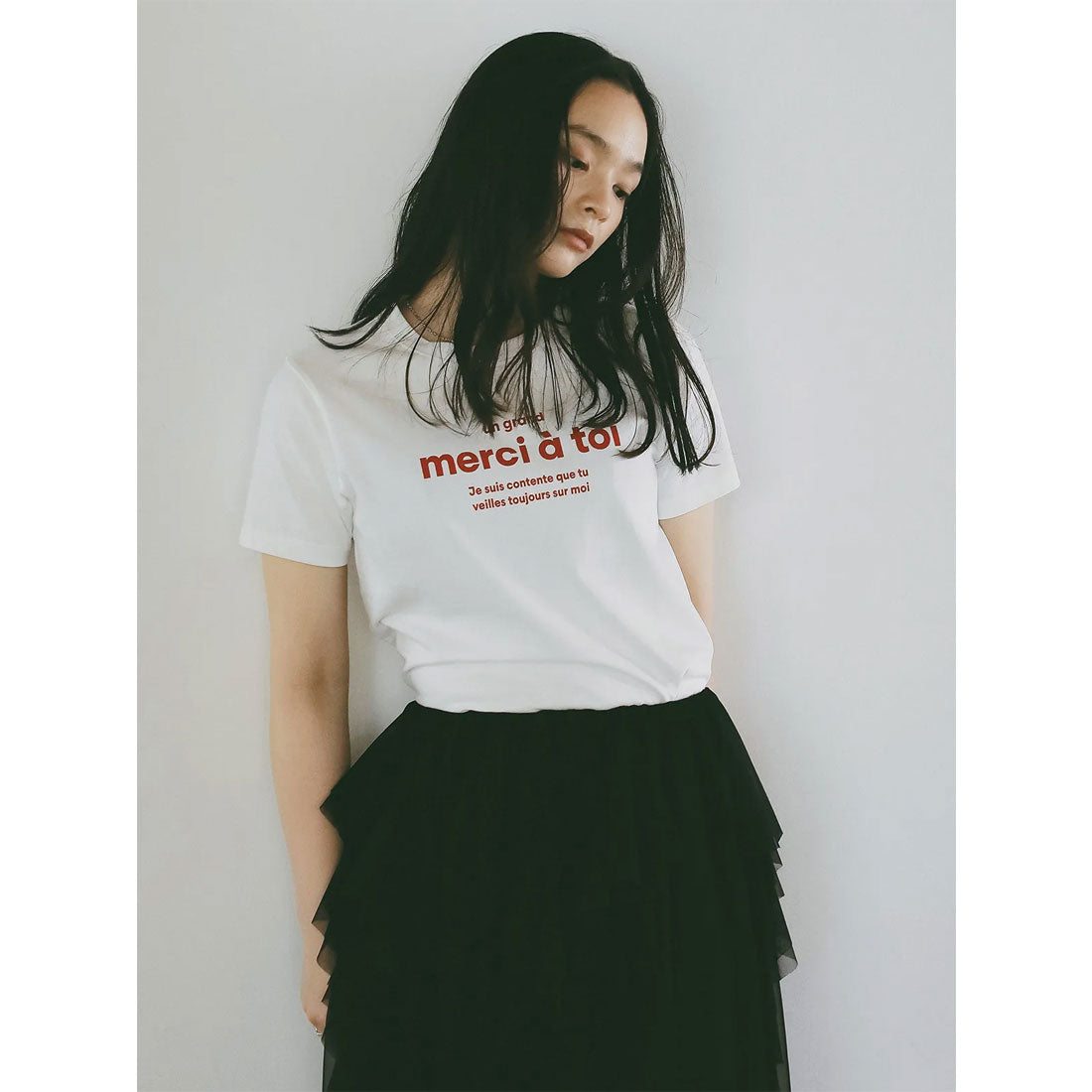 エイミーイストワール eimy istoire merci ロゴTシャツ （PINK） PINK