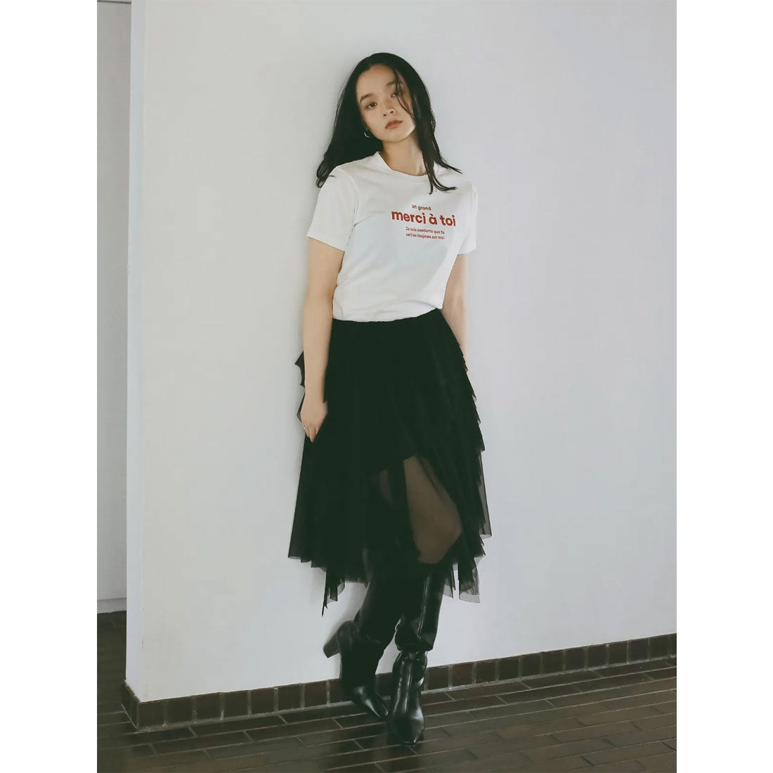 エイミーイストワール eimy istoire merci ロゴTシャツ （PINK） PINK