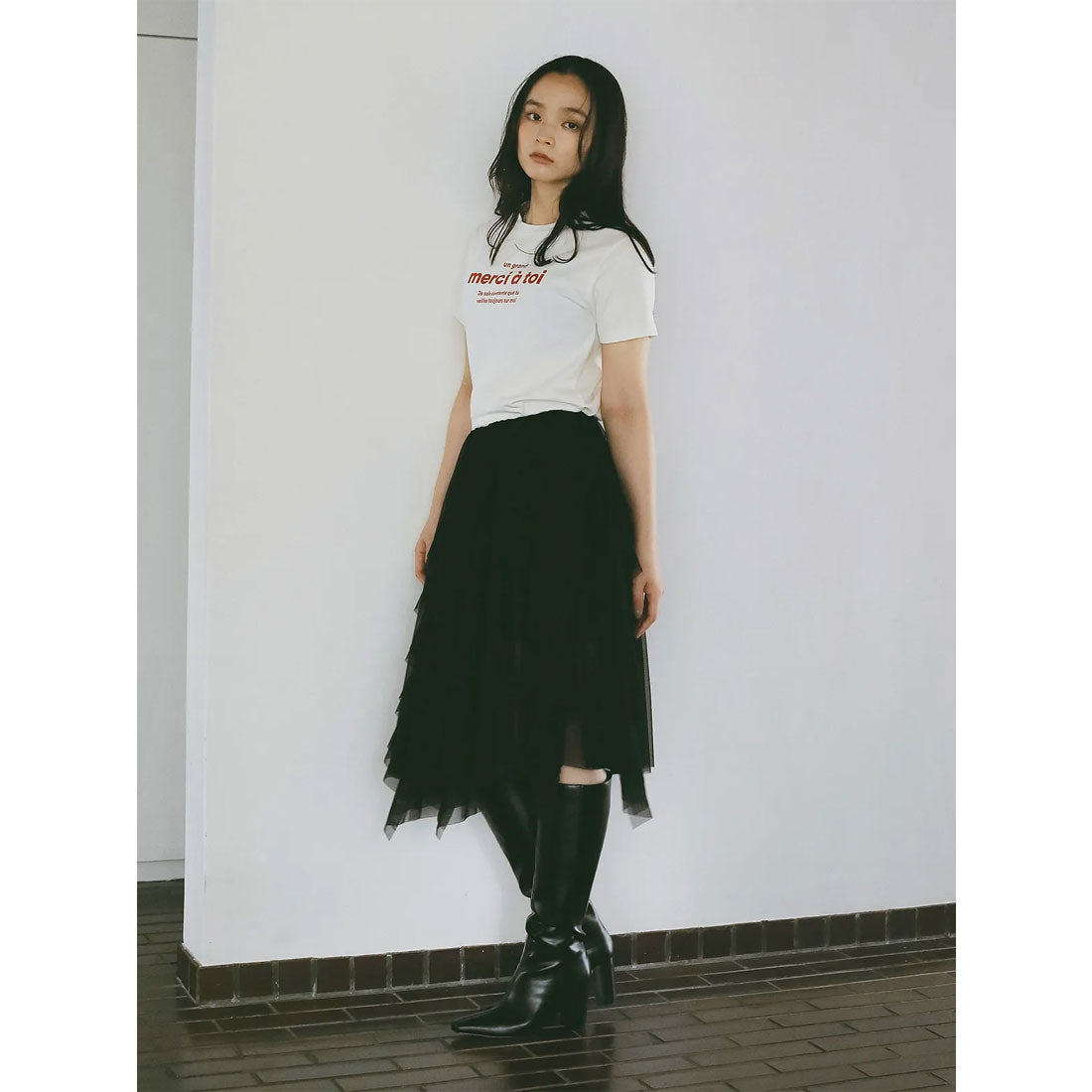 エイミーイストワール eimy istoire merci ロゴTシャツ （PINK） PINK