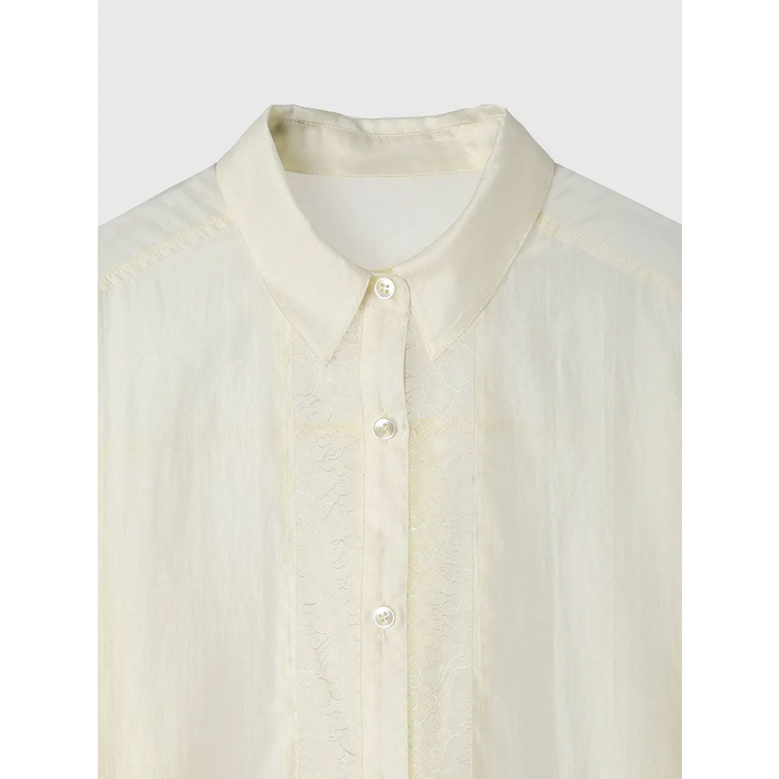 エイミーイストワール eimy istoire レースコンビシアーシャツ （WHITE） WHITE