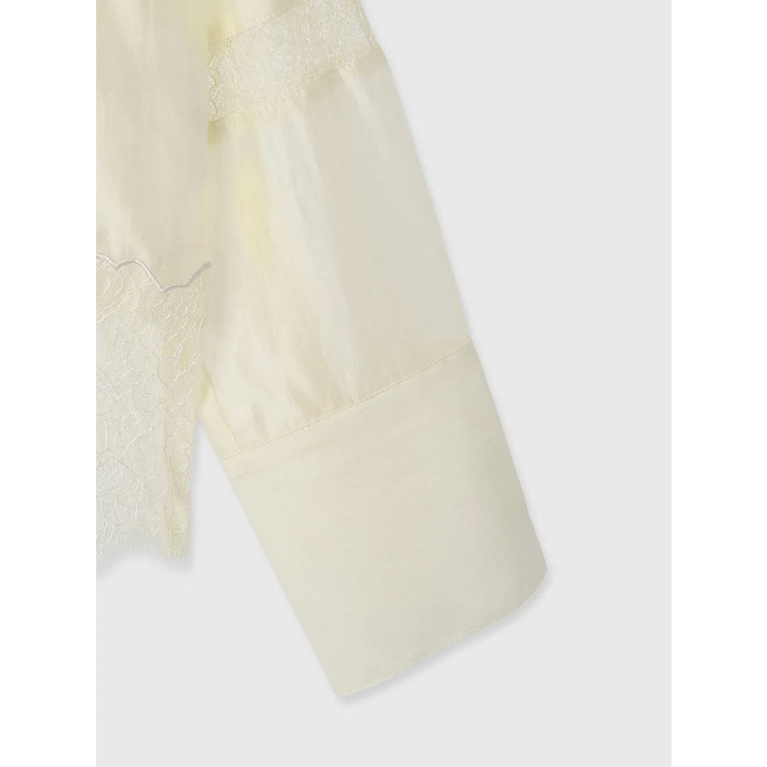 エイミーイストワール eimy istoire レースコンビシアーシャツ （WHITE） WHITE