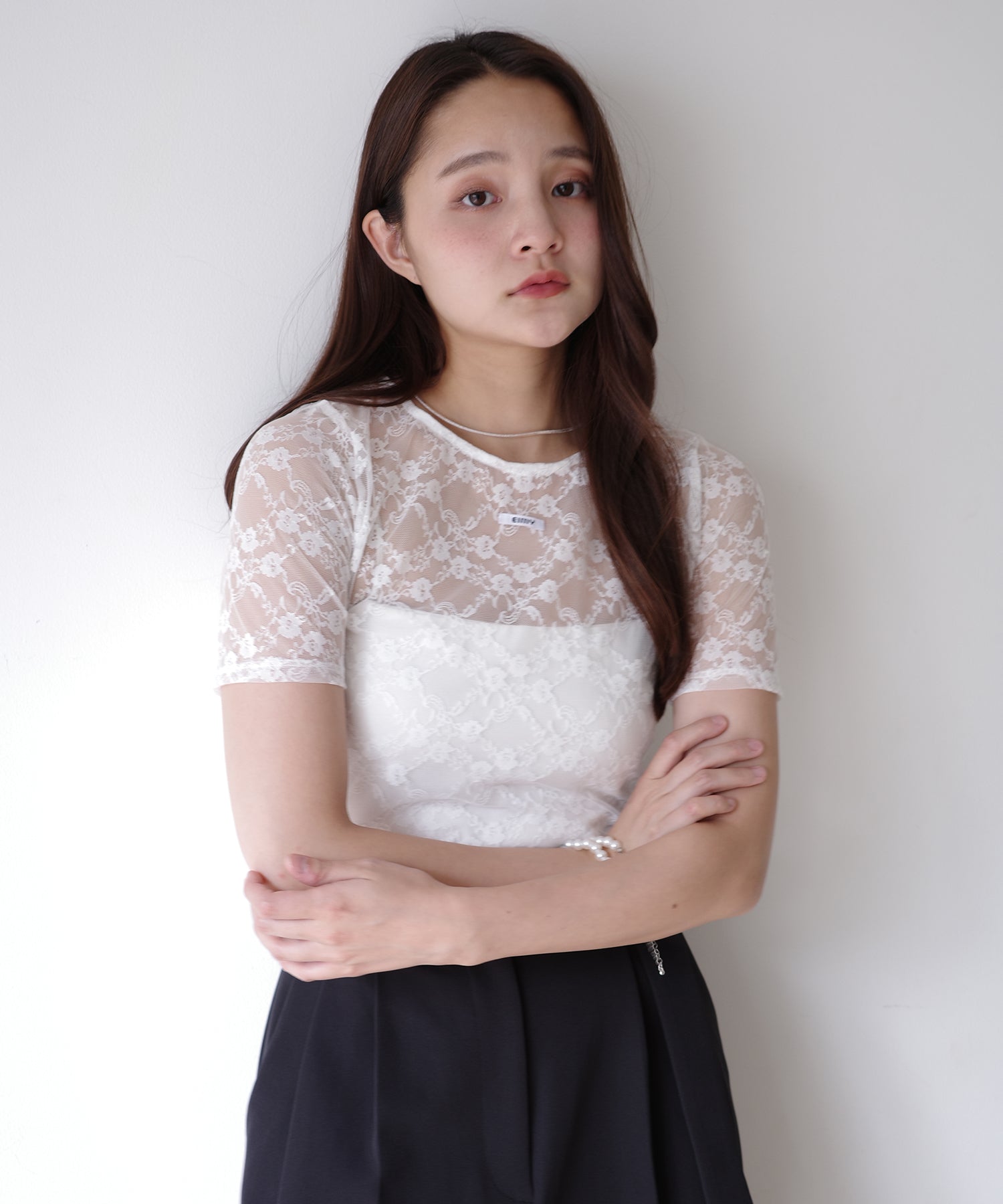 eimyistoire 　トップス エイミーイストワール EIMY ISTOIRE ラッフルトップス （WHITE