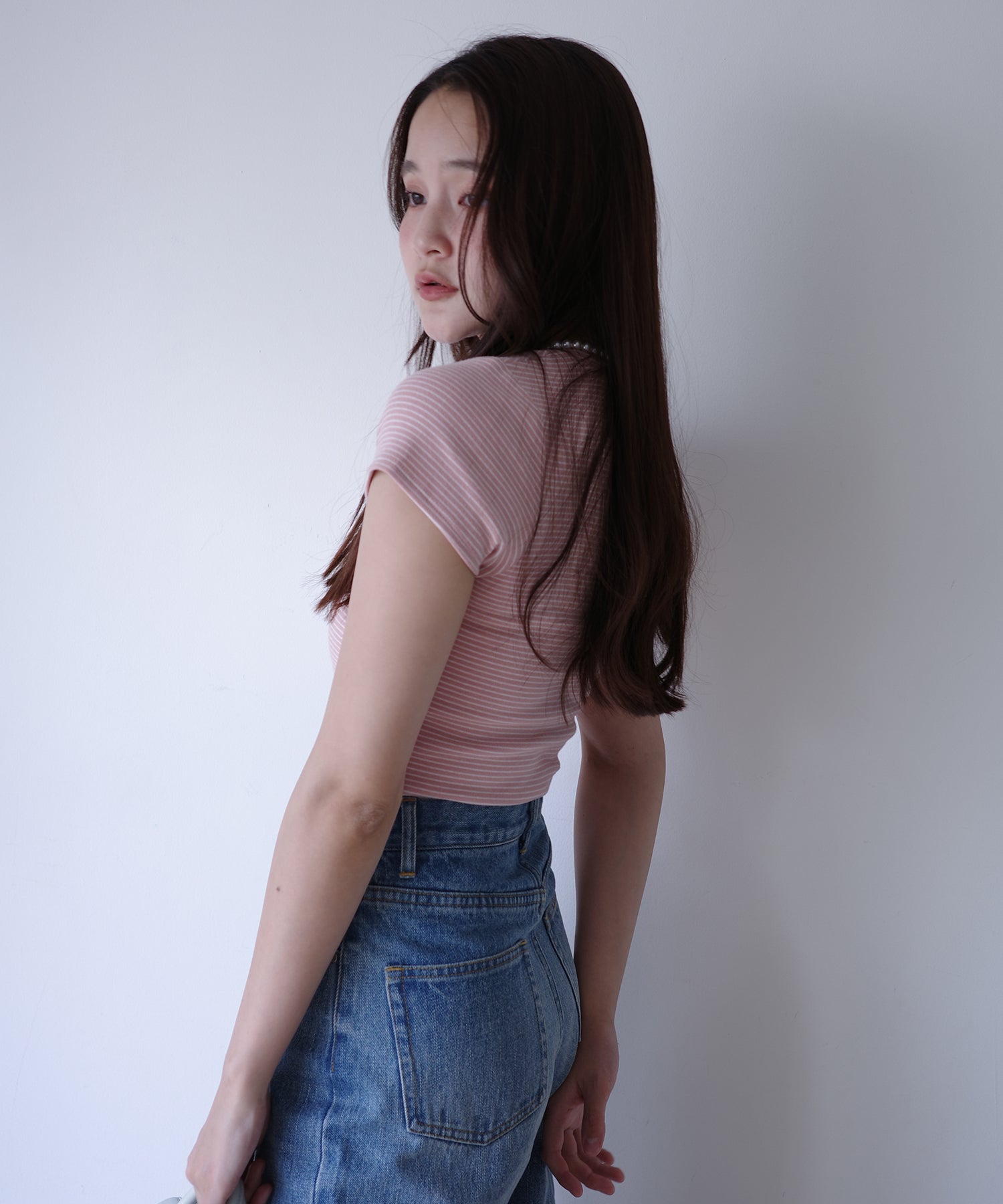 eimy istoire striped ribbed T-shirt