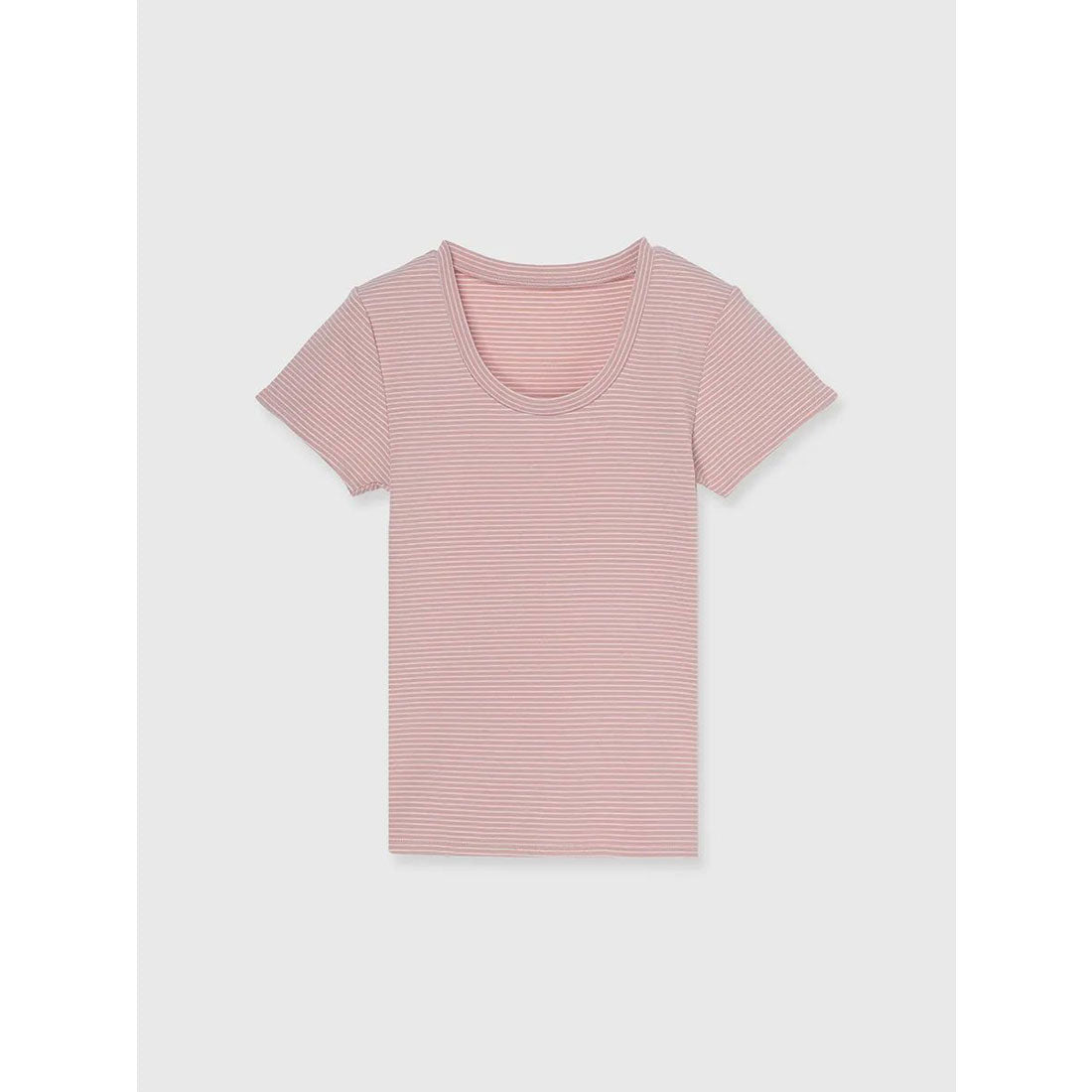 エイミーイストワール eimy istoire ボーダーリブTシャツ （PINK） PINK
