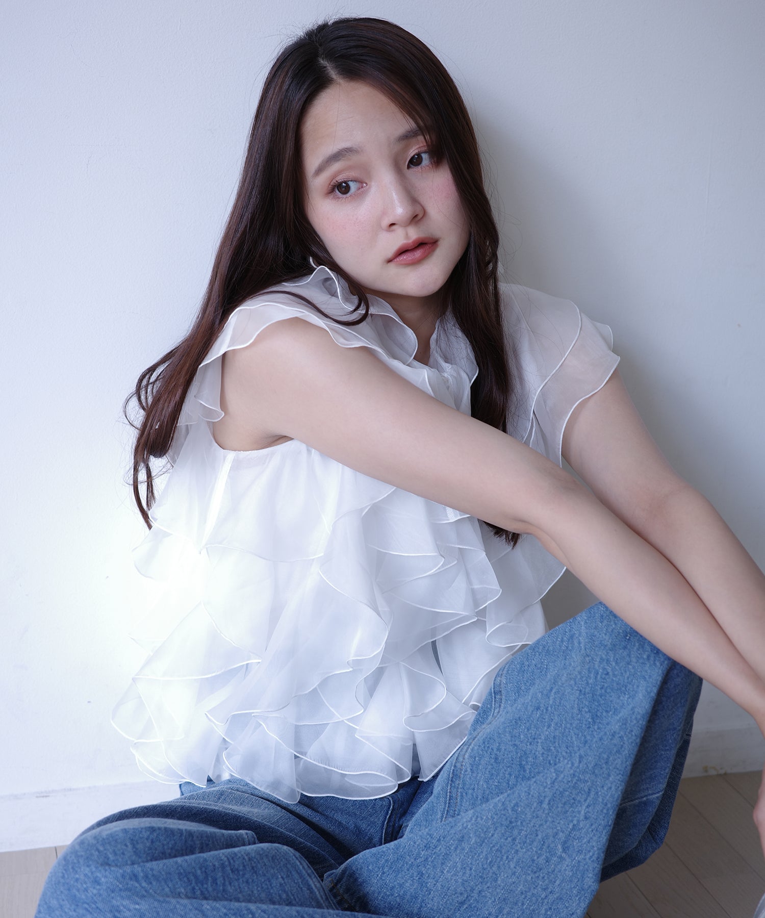 エイミーイストワール eimy istoire ボリュームブラウス （BLACK） BLACK