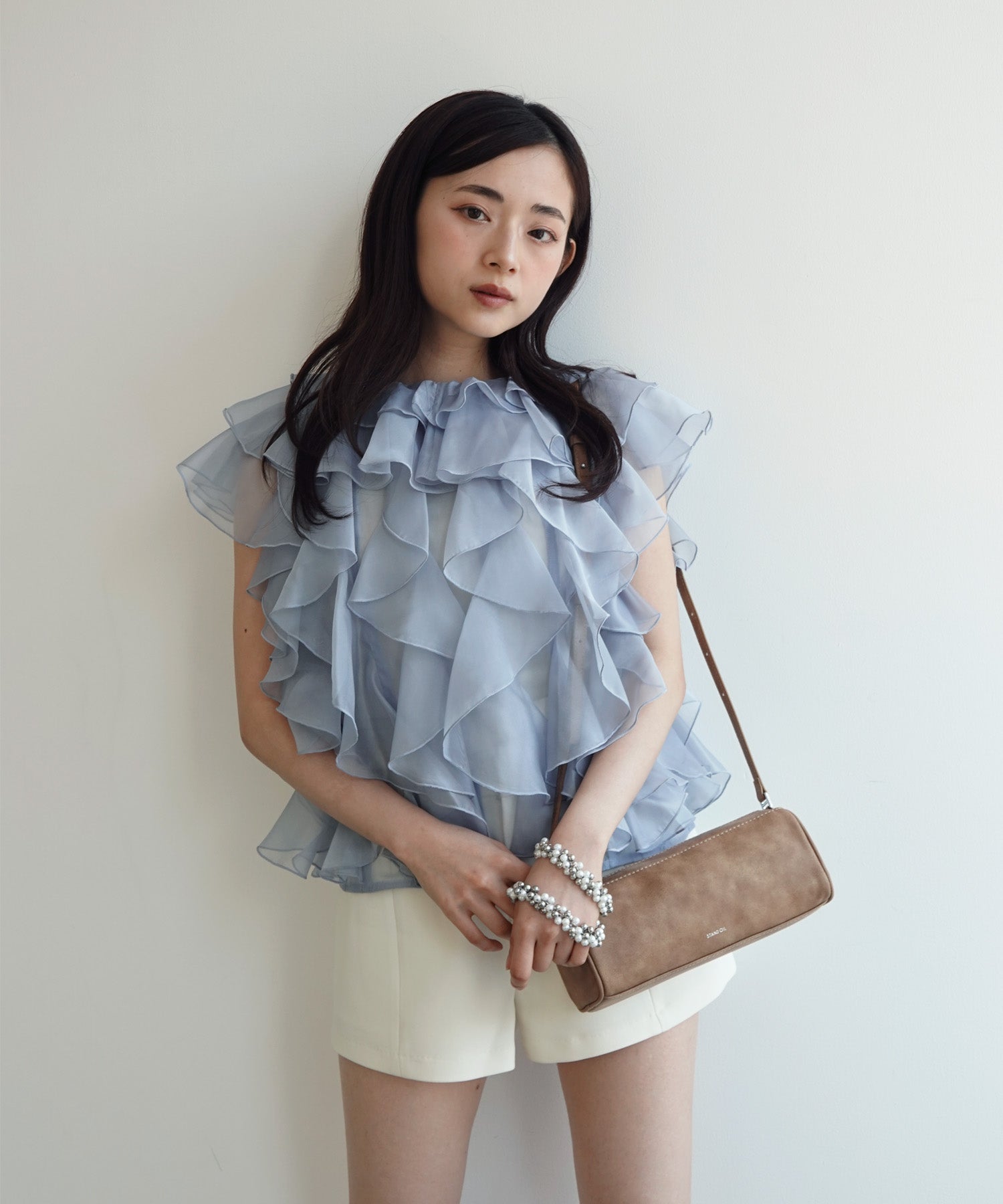 エイミーイストワール eimy istoire ボリュームブラウス （BLACK） BLACK