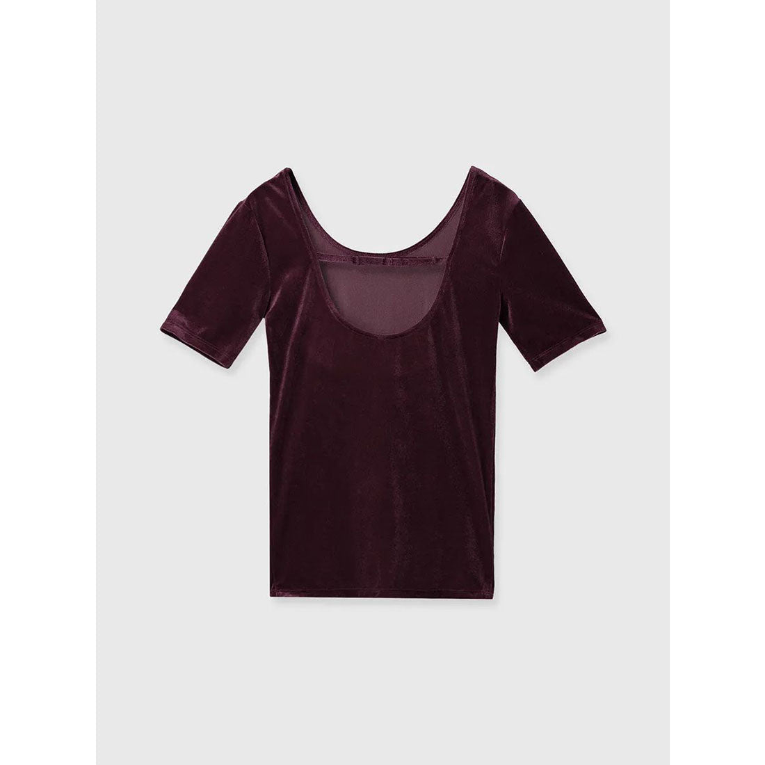 エイミーイストワール EIMY ISTOIRE コンパクトベロアトップス （GREY） GREY