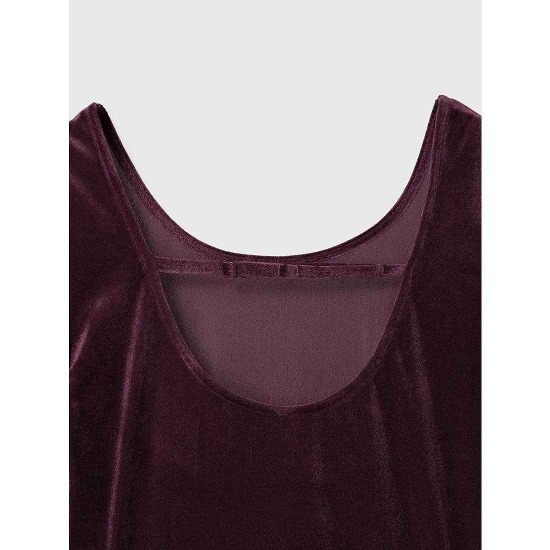 エイミーイストワール EIMY ISTOIRE コンパクトベロアトップス （GREY） GREY